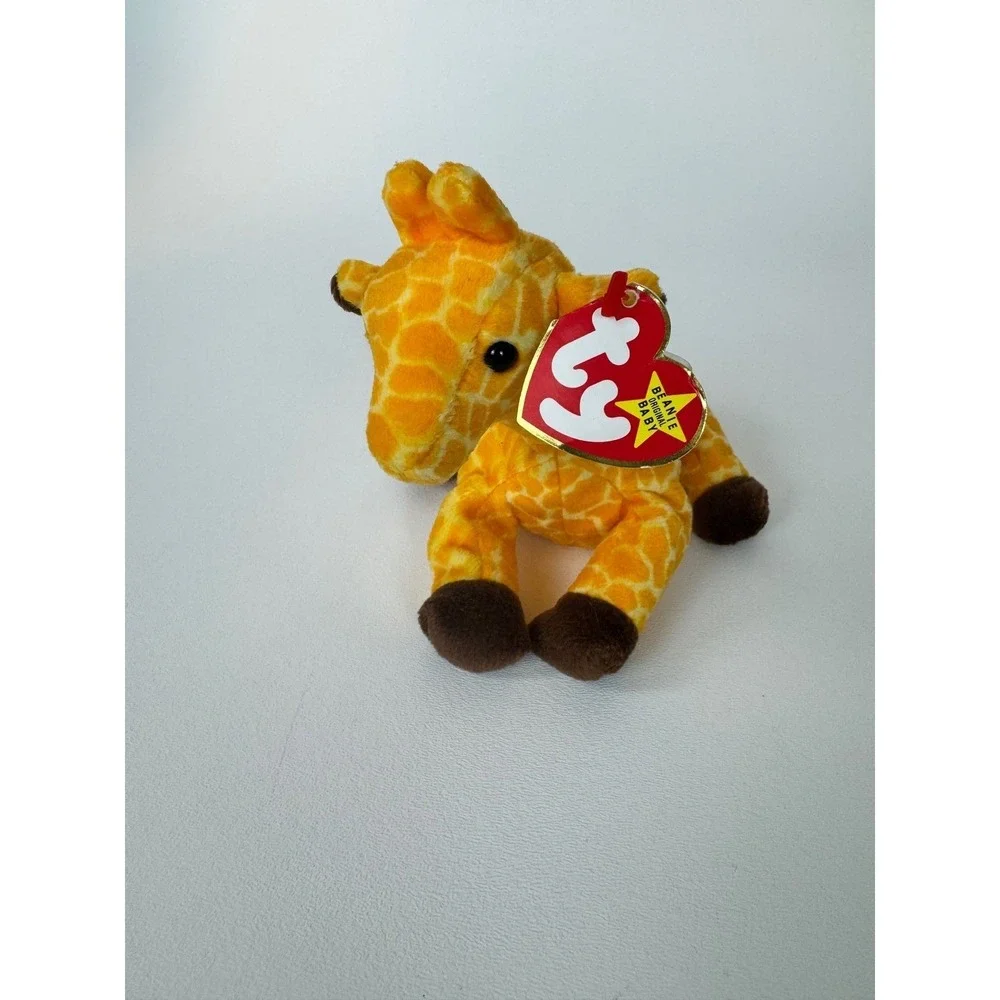 Ty Beanie Baby Twigs the Giraffe‎ 1995 Style 4068 PVC Pellets Original Tags